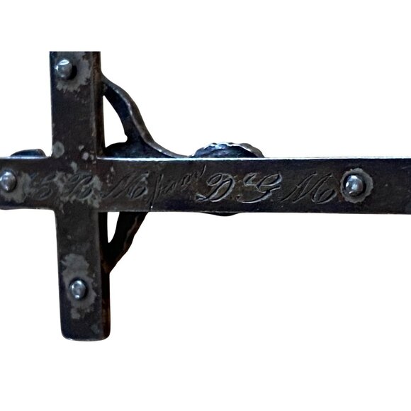 Vintage Sterling Silver Catholic Rosary With Crucifix & Virgin Mary Centerpiece - Picture 10 of 15